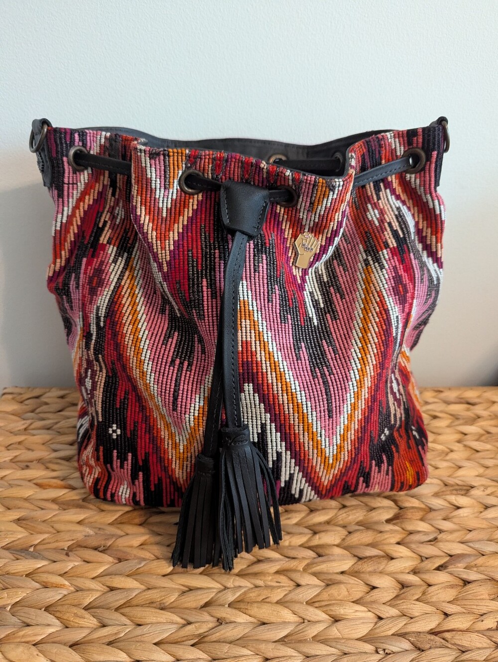 Nena & Co Drawstring Bucket Bag